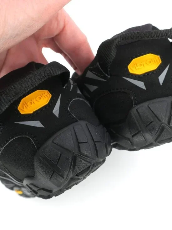 Vibram Fivefingers V-Trail Barefoot Running Shoes Black 17M6901 Men's 9-9.5 EU42 - Picture 3 of 5